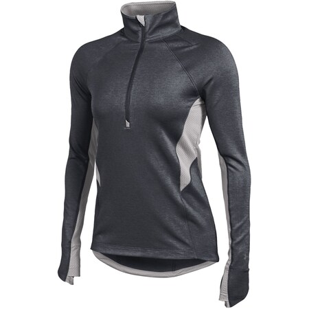 Under Armour Verve 1/2 Zip Women's Pullover-Carbon Heather/XL UW1291-187H